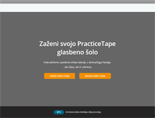 Tablet Screenshot of practicetape.com